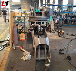 【高強(qiáng)度液壓抓石機(jī)/廠家直銷高效圓木夾木器多用途旋轉(zhuǎn)式抓木機(jī)/挖溝機(jī)圓木夾木器】- 